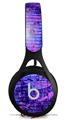 WraptorSkinz Skin Decal Wrap compatible with Beats EP Headphones Purple Graffiti Skin Only HEADPHONES NOT INCLUDED