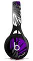 WraptorSkinz Skin Decal Wrap compatible with Beats EP Headphones Baja 0040 Purple Skin Only HEADPHONES NOT INCLUDED