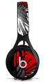 WraptorSkinz Skin Decal Wrap compatible with Beats EP Headphones Baja 0040 Red Skin Only HEADPHONES NOT INCLUDED