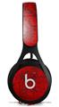 WraptorSkinz Skin Decal Wrap compatible with Beats EP Headphones Folder Doodles Red Skin Only HEADPHONES NOT INCLUDED