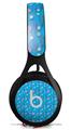 WraptorSkinz Skin Decal Wrap compatible with Beats EP Headphones Seahorses and Shells Blue Medium Skin Only HEADPHONES NOT INCLUDED
