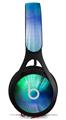 WraptorSkinz Skin Decal Wrap compatible with Beats EP Headphones Bent Light Seafoam Greenish Skin Only HEADPHONES NOT INCLUDED