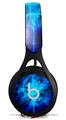 WraptorSkinz Skin Decal Wrap compatible with Beats EP Headphones Cubic Shards Blue Skin Only HEADPHONES NOT INCLUDED