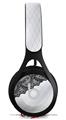 WraptorSkinz Skin Decal Wrap compatible with Beats EP Headphones Black and White Lace Skin Only HEADPHONES NOT INCLUDED