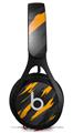 WraptorSkinz Skin Decal Wrap compatible with Beats EP Headphones Jagged Camo Orange Skin Only HEADPHONES NOT INCLUDED