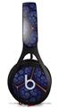 WraptorSkinz Skin Decal Wrap compatible with Beats EP Headphones Linear Cosmos Blue Skin Only HEADPHONES NOT INCLUDED