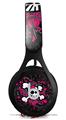 WraptorSkinz Skin Decal Wrap compatible with Beats EP Headphones Girly Skull Bones Skin Only HEADPHONES NOT INCLUDED