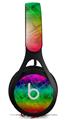 WraptorSkinz Skin Decal Wrap compatible with Beats EP Headphones Rainbow Butterflies Skin Only HEADPHONES NOT INCLUDED