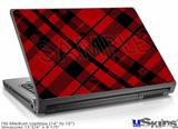 Laptop Skin (Medium) - Red Plaid