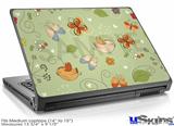 Laptop Skin (Medium) - Birds Butterflies and Flowers