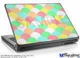 Laptop Skin (Medium) - Brushed Cirlces Multi Light