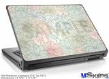 Laptop Skin (Medium) - Flowers Pattern 02