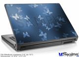 Laptop Skin (Medium) - Bokeh Butterflies Blue