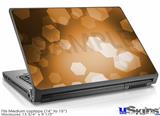 Laptop Skin (Medium) - Bokeh Hex Orange