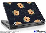 Laptop Skin (Medium) - Poppy Orange Navy