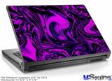 Laptop Skin (Medium) - Liquid Metal Chrome Purple