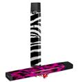 Skin Decal Wrap 2 Pack for Juul Vapes Zebra JUUL NOT INCLUDED