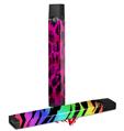 Skin Decal Wrap 2 Pack for Juul Vapes Pink Distressed Leopard JUUL NOT INCLUDED
