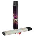 Skin Decal Wrap 2 Pack for Juul Vapes Grungy Flower Bouquet JUUL NOT INCLUDED