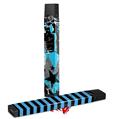 Skin Decal Wrap 2 Pack for Juul Vapes SceneKid Blue JUUL NOT INCLUDED