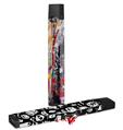 Skin Decal Wrap 2 Pack compatible with Juul Vapes Abstract Graffiti JUUL NOT INCLUDED