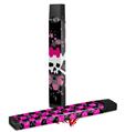 Skin Decal Wrap 2 Pack for Juul Vapes Scene Skull Splatter JUUL NOT INCLUDED