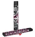 Skin Decal Wrap 2 Pack for Juul Vapes Skull Butterfly JUUL NOT INCLUDED