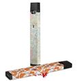 Skin Decal Wrap 2 Pack for Juul Vapes Flowers Pattern 02 JUUL NOT INCLUDED