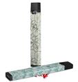 Skin Decal Wrap 2 Pack for Juul Vapes Flowers Pattern 05 JUUL NOT INCLUDED