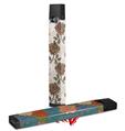 Skin Decal Wrap 2 Pack for Juul Vapes Flowers Pattern Roses 20 JUUL NOT INCLUDED