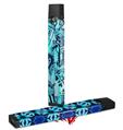 Skin Decal Wrap 2 Pack for Juul Vapes Scene Kid Sketches Blue JUUL NOT INCLUDED