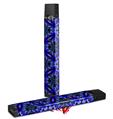 Skin Decal Wrap 2 Pack for Juul Vapes Daisy Blue JUUL NOT INCLUDED