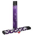 Skin Decal Wrap 2 Pack for Juul Vapes Bokeh Butterflies Purple JUUL NOT INCLUDED