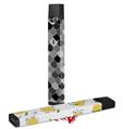 Skin Decal Wrap 2 Pack for Juul Vapes Scales Black JUUL NOT INCLUDED