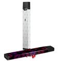 Skin Decal Wrap 2 Pack for Juul Vapes Hearts Light Blue JUUL NOT INCLUDED