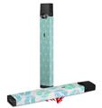 Skin Decal Wrap 2 Pack for Juul Vapes Hearts Tropical JUUL NOT INCLUDED