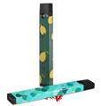 Skin Decal Wrap 2 Pack for Juul Vapes Lemon Green JUUL NOT INCLUDED