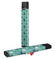Skin Decal Wrap 2 Pack for Juul Vapes Nautical Anchors Away 02 Seafoam Green JUUL NOT INCLUDED