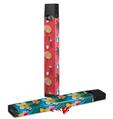 Skin Decal Wrap 2 Pack for Juul Vapes Beach Party Umbrellas Coral JUUL NOT INCLUDED