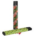 Skin Decal Wrap 2 Pack for Juul Vapes Famingos and Flowers Pink JUUL NOT INCLUDED