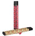 Skin Decal Wrap 2 Pack for Juul Vapes Seahorses and Shells Coral JUUL NOT INCLUDED