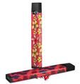 Skin Decal Wrap 2 Pack for Juul Vapes Beach Flowers Coral JUUL NOT INCLUDED
