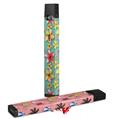 Skin Decal Wrap 2 Pack for Juul Vapes Beach Flowers Seafoam Green JUUL NOT INCLUDED