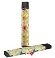 Skin Decal Wrap 2 Pack for Juul Vapes Beach Flowers Yellow Sunshine JUUL NOT INCLUDED