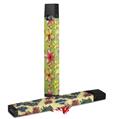 Skin Decal Wrap 2 Pack for Juul Vapes Beach Flowers Sage Green JUUL NOT INCLUDED