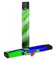 Skin Decal Wrap 2 Pack for Juul Vapes Paint Blend Green JUUL NOT INCLUDED