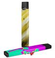 Skin Decal Wrap 2 Pack for Juul Vapes Paint Blend Yellow JUUL NOT INCLUDED