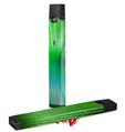 Skin Decal Wrap 2 Pack for Juul Vapes Bent Light Greenish JUUL NOT INCLUDED