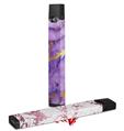 Skin Decal Wrap 2 Pack for Juul Vapes Purple and Gold Gilded Marble JUUL NOT INCLUDED