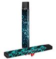 Skin Decal Wrap 2 Pack for Juul Vapes Blue Flower Bomb Starry Night JUUL NOT INCLUDED